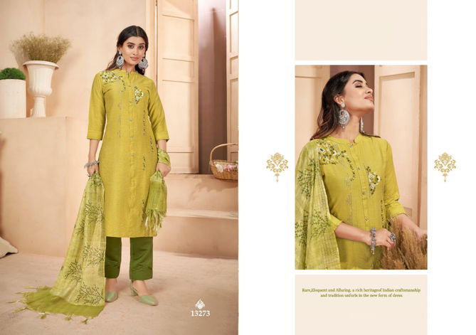 Kalaroop Pentonic Latest Designer Festive Wear Ready Made Suit Collection